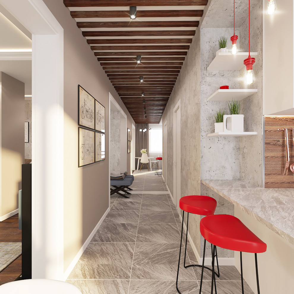 Дизайн Кухни-Гостиной