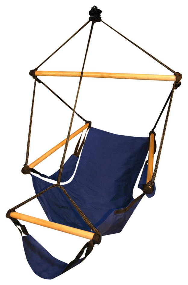Hammaka Outdoor, Patio Cradle Swing Hanging Hammock Air Chair, Midnight