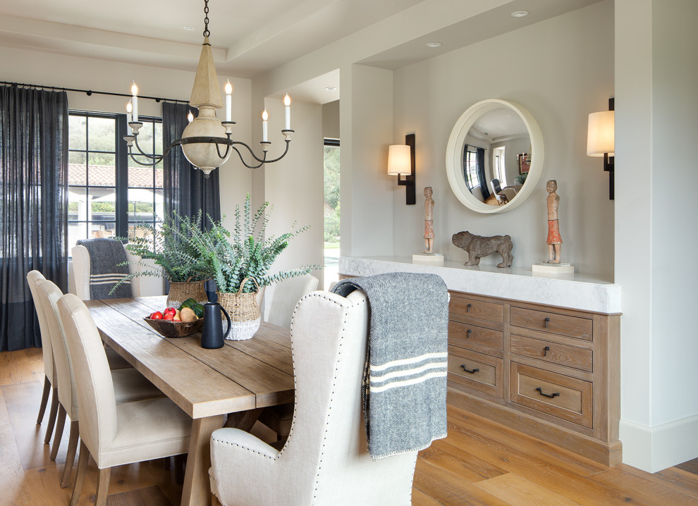 Rancho Santa Fe Residence - Mediterranean - Dining Room - San Diego ...
