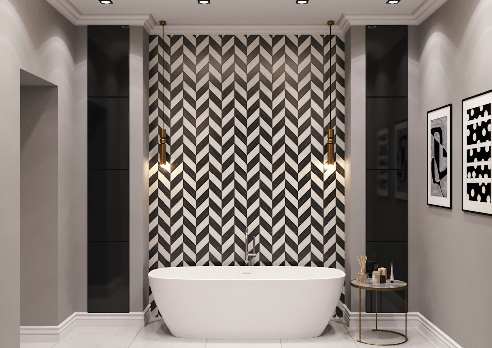 Проект квартиры "Современная графика"