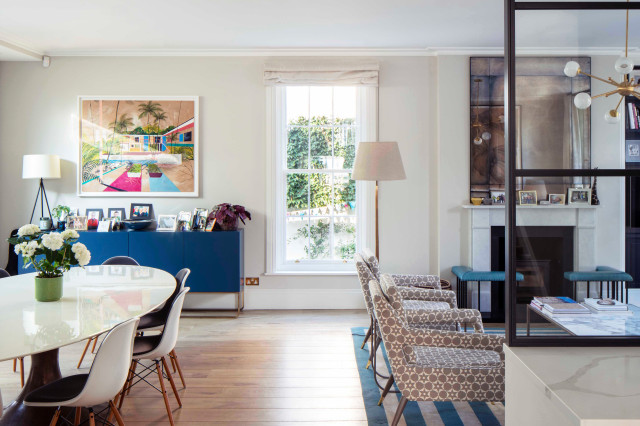 Living Room - St. John's Wood Curated Home modern-living-room