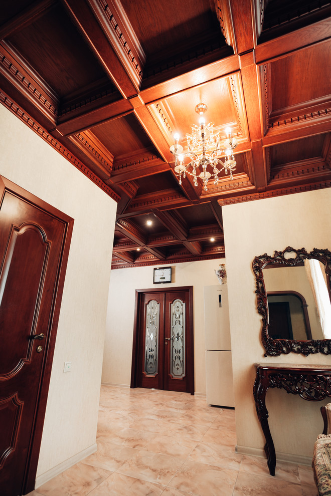 Деревянная лестница в тайнхаусе на ул. Агакова г. Чебоксары