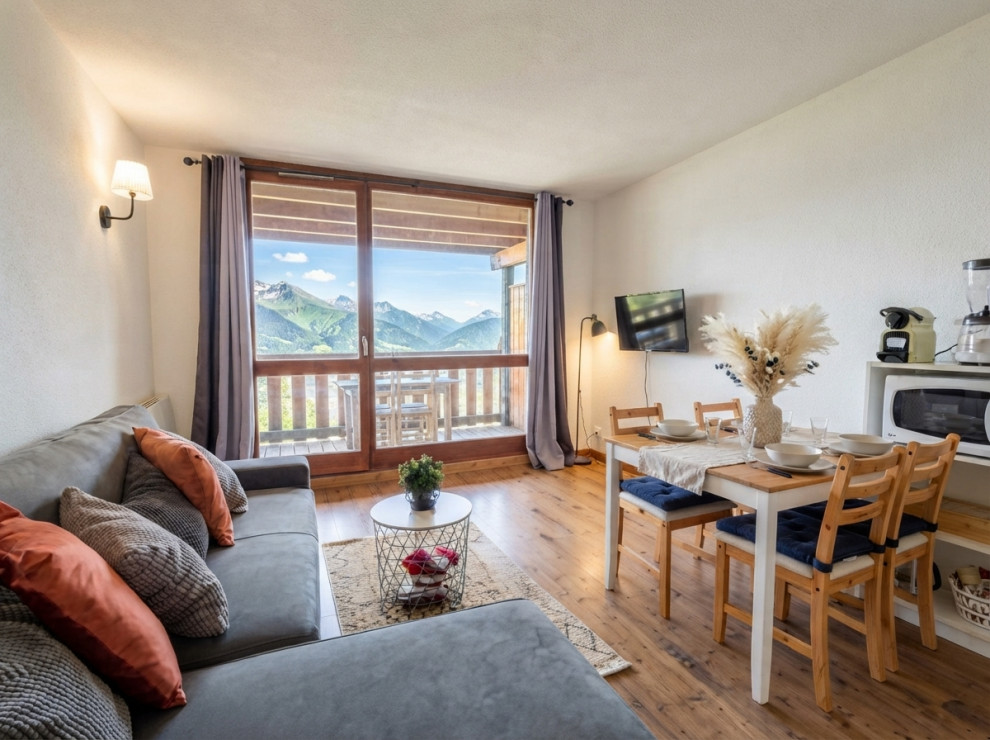 Home Staging & Optimisation d’un Studio à Pra Loup