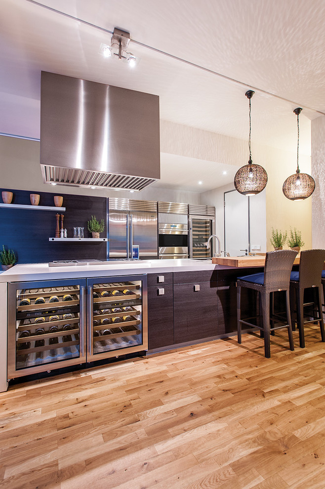 Винные шкафы в интерьере