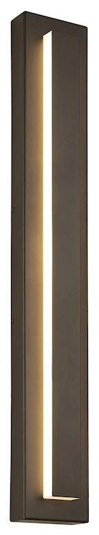 Tech Lighting Aspen 36" Sconce, 930 D, Bronze/UNV S - 700OWASP93036DZUNVS