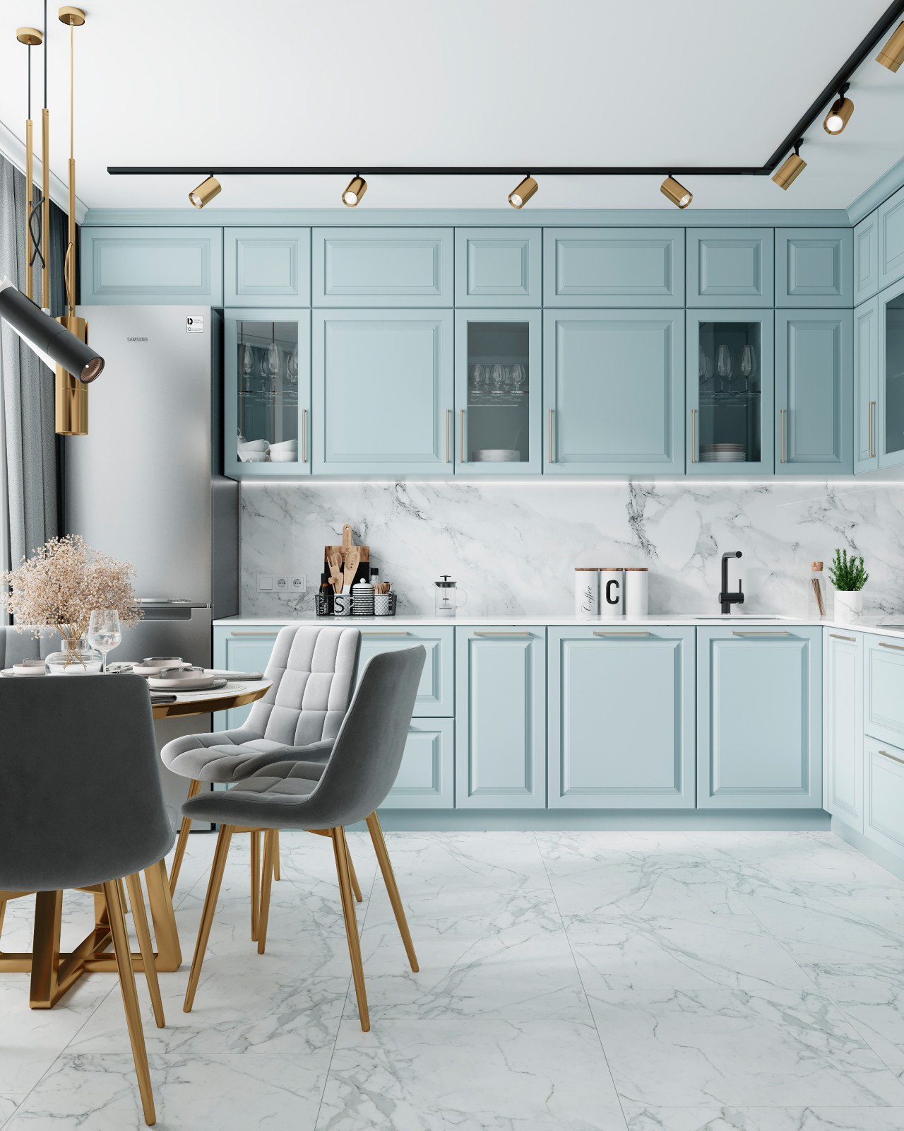 Интерьер квартиры неоклассика