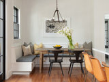 Farmhouse Dining Room by kelly mcguill home