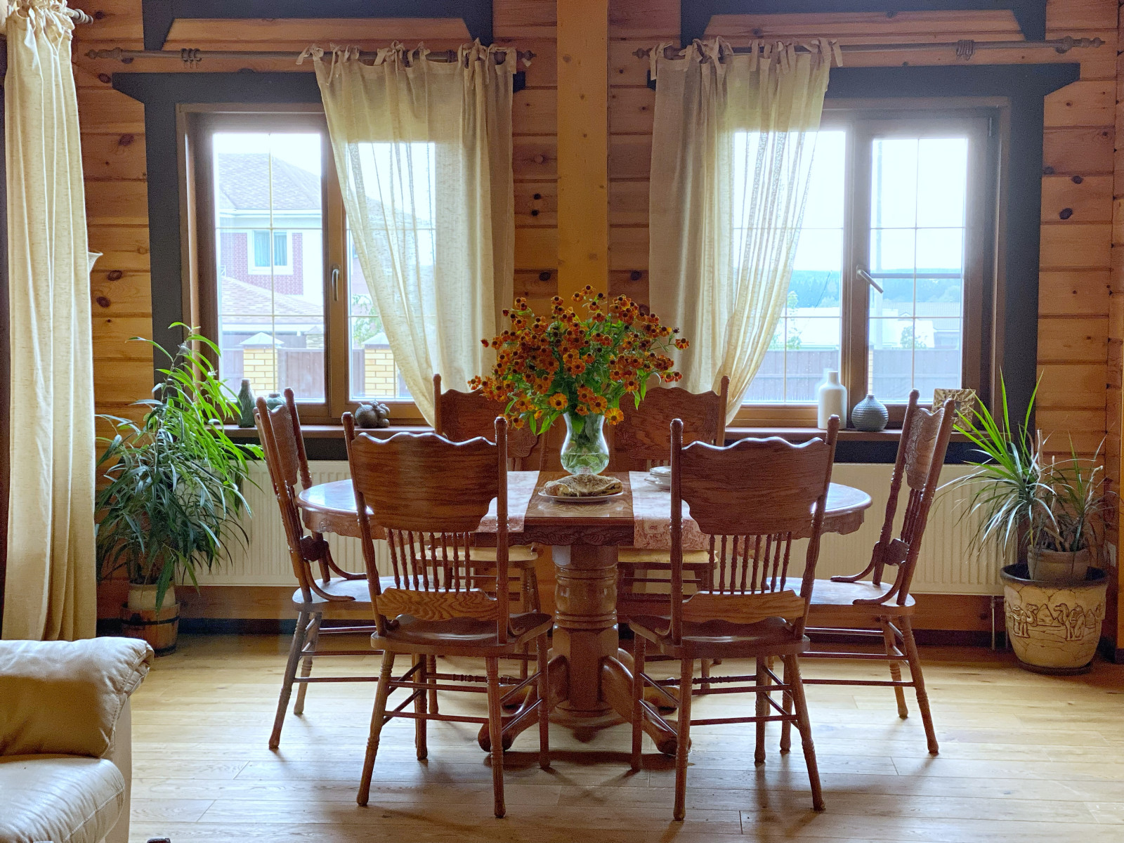 Нежный интерьер дома в Шохово