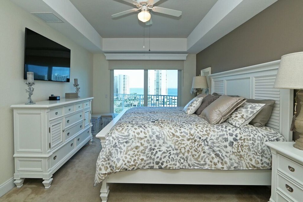 Beach style bedroom in Orlando.