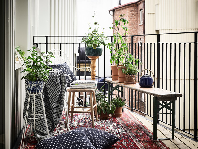 Nordhemsgatan G&ouml;teborg middelhavsstil-altan
