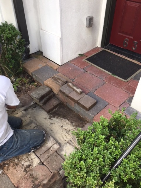 Pavers Steps and Steps Repairs