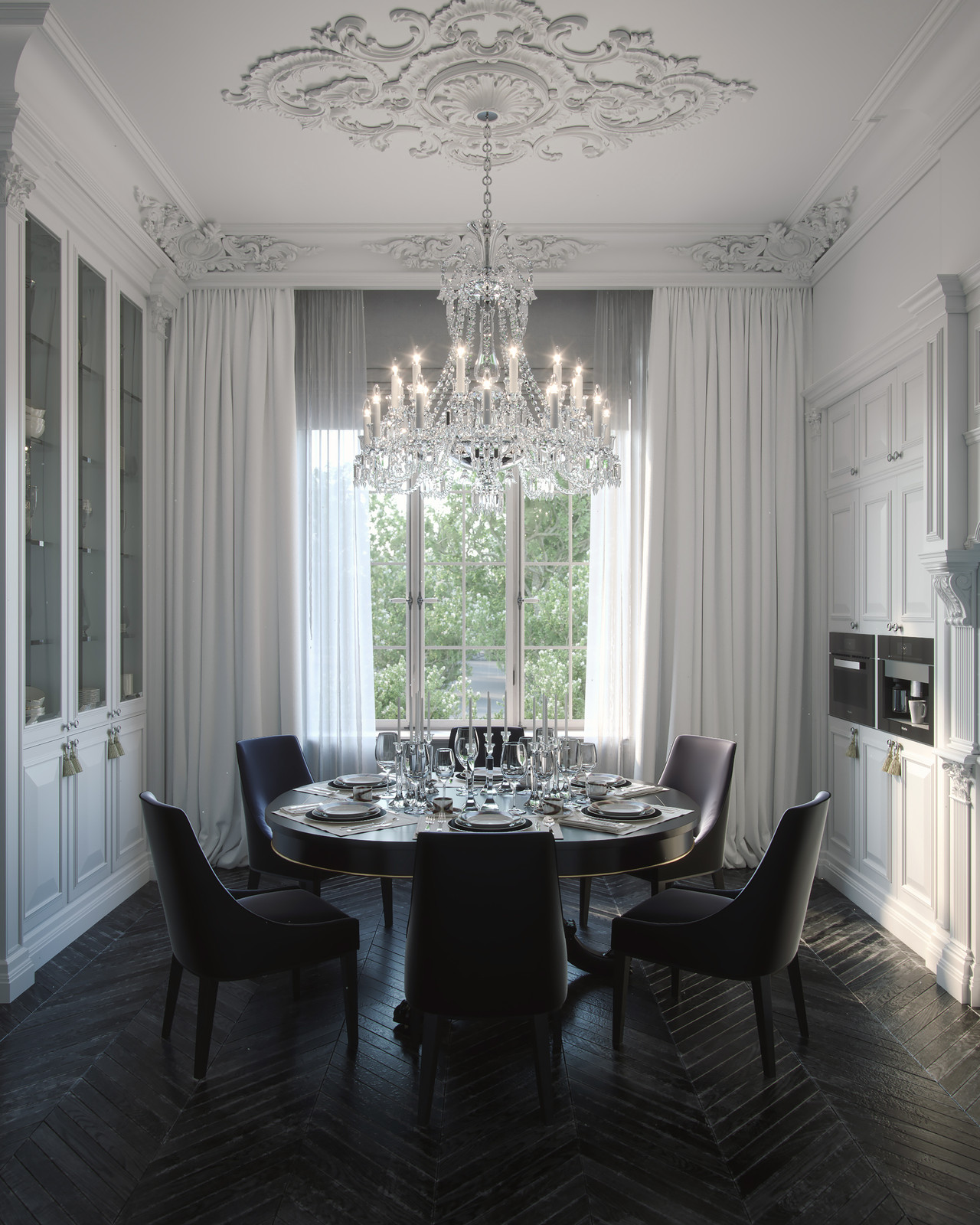 Дизайн-проект особняка "Godham"