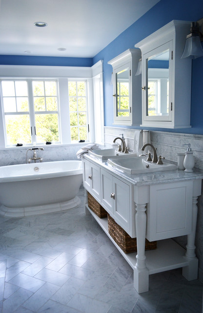 My Houzz Spacious Cottage On The Jersey Shore Bathroom