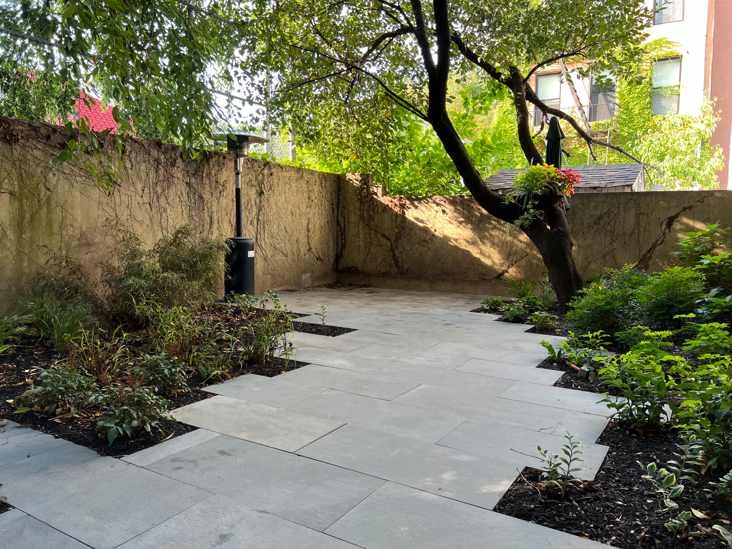 Modern Urban Shade Garden