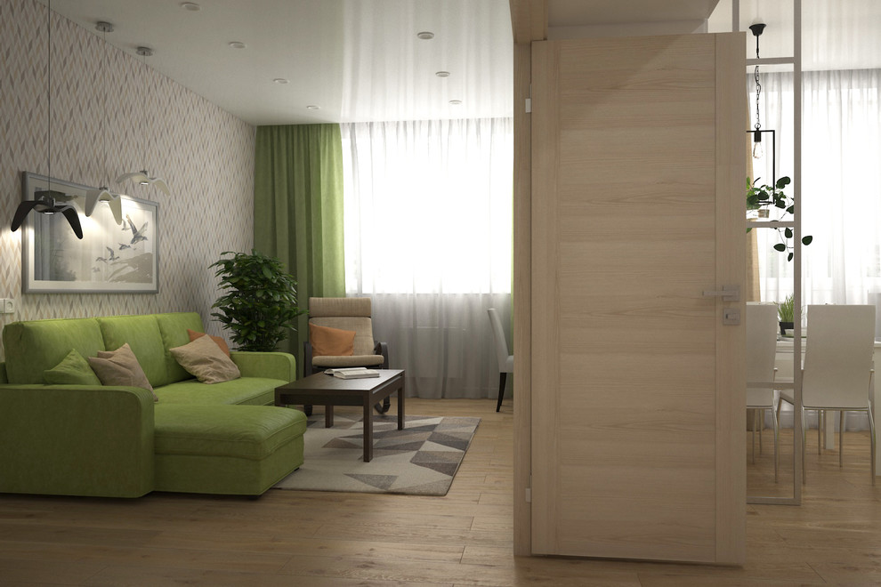 Дизайн проект однокомнатной квартиры