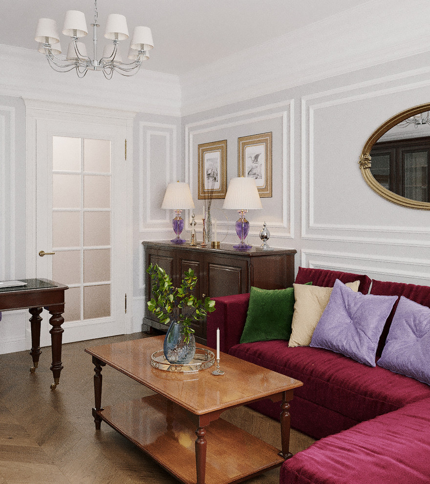 Современная классика в небольшой квартире