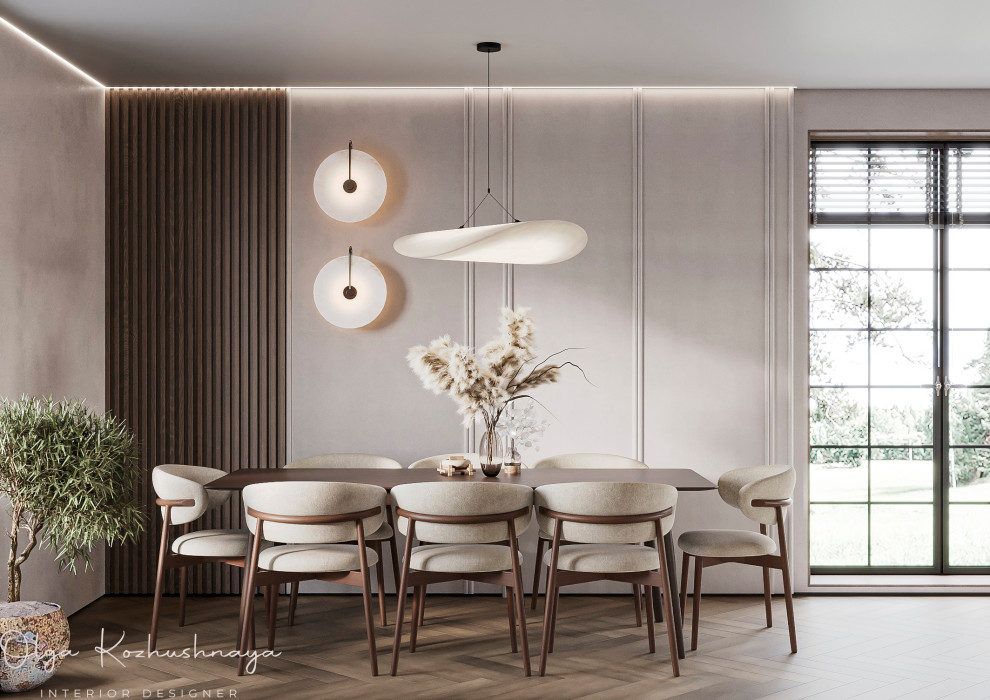 Современный дизайн в загородном доме