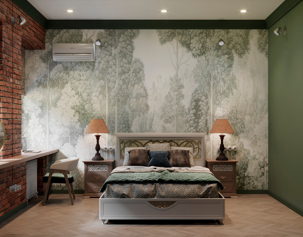 Интерьер в винтажном стиле для квартиры в доме дореволюционной застройки