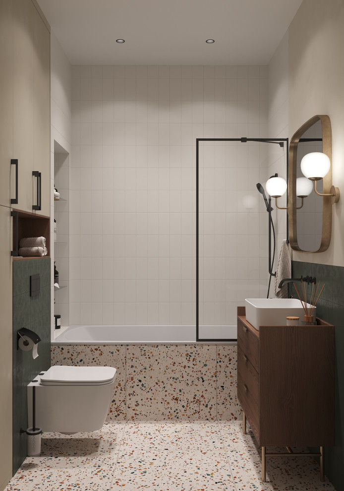 Ванная комната из проекта "Коммунарка - 1"