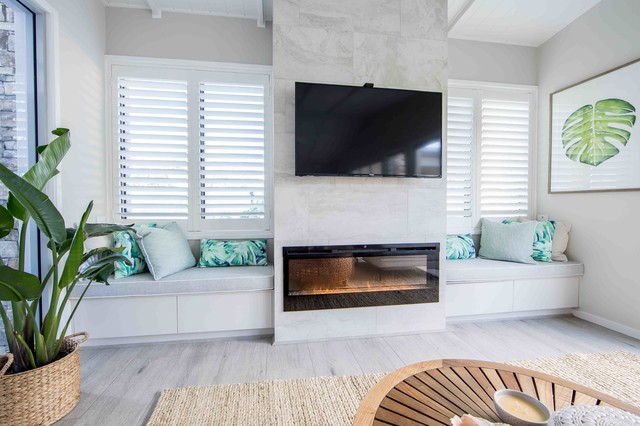 Gold Coast Beach House beach-style-living-room