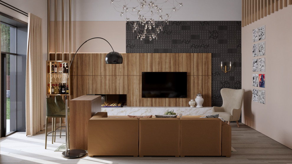 Гостиная в доме д. Дятьково