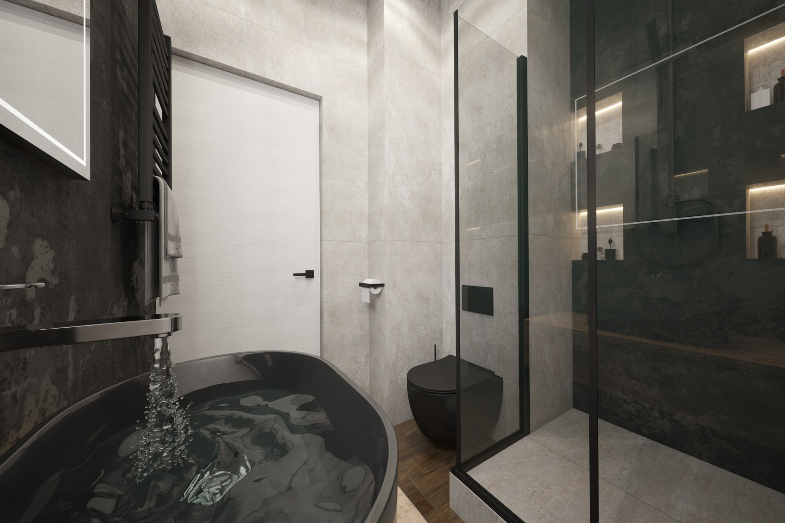 Квартира 100 кв.м. в современном стиле