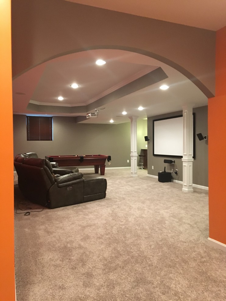 This is an example of a basement in Other.