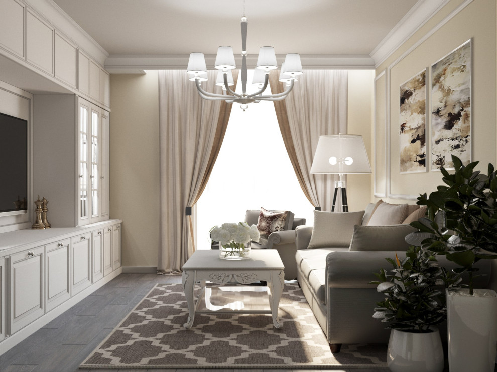 ЖК Театральный Дом, 3 комнаты, 72 м²