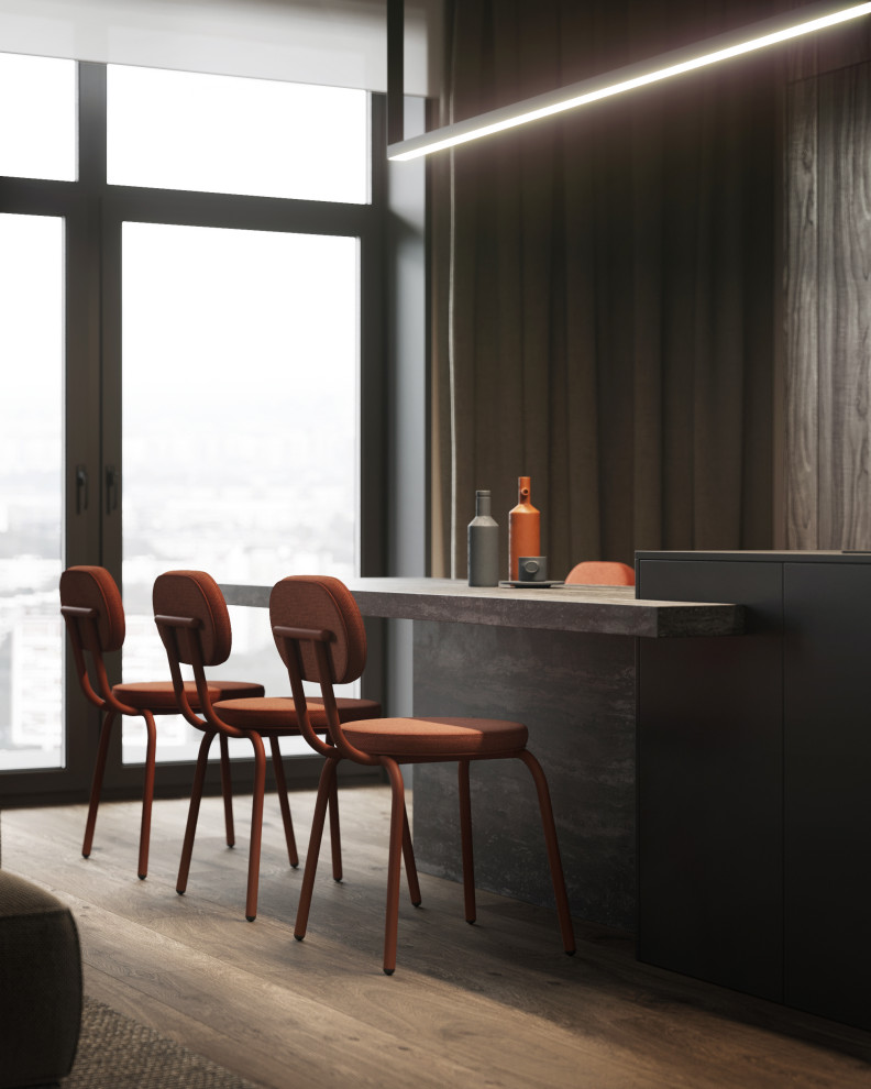 Flat in natural colours | Квартира в природных оттенках