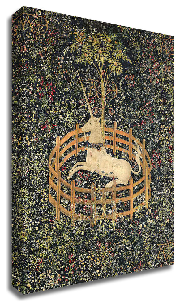 The Unicorn in Captivity by Unknown, Print on Canvas, Ready to Hang ...