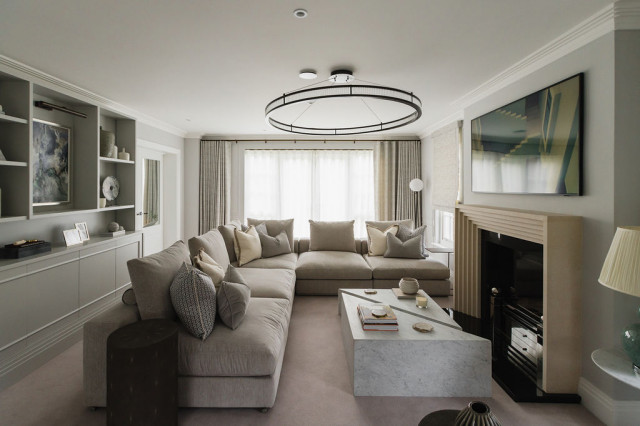 Surrey Home trendy-dagligstue