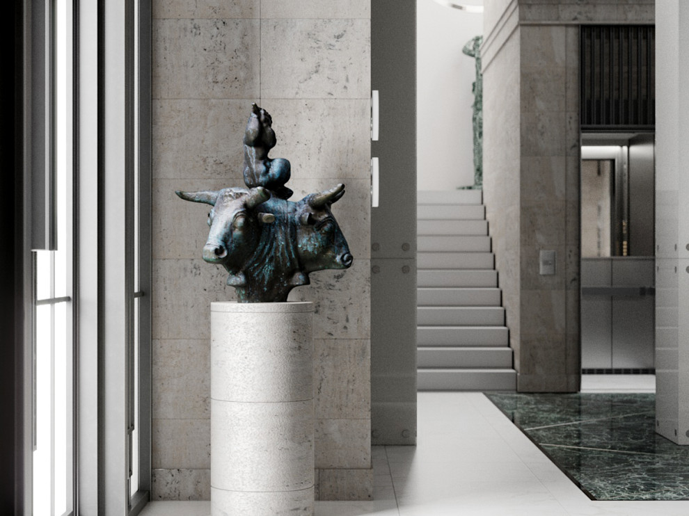 Зонна лобби гостиницы Графский причал