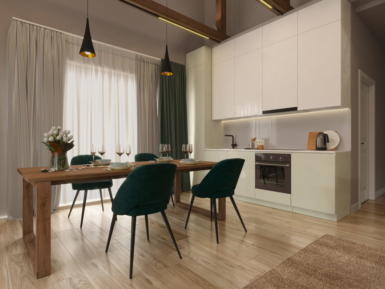 Дизайн загородного дома