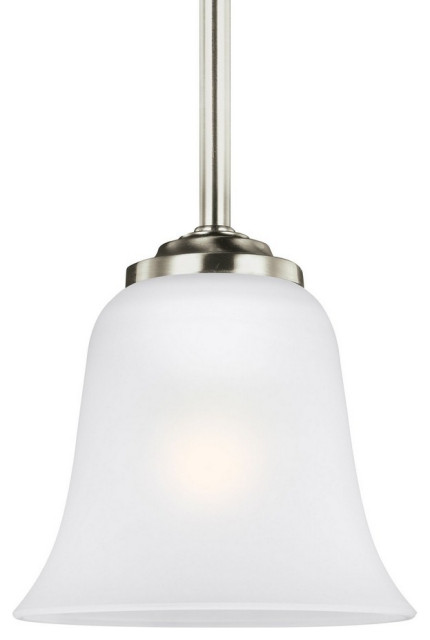 One Light Mini-Pendant in Traditional Style - 5.88 inches wide by 5.75 inches