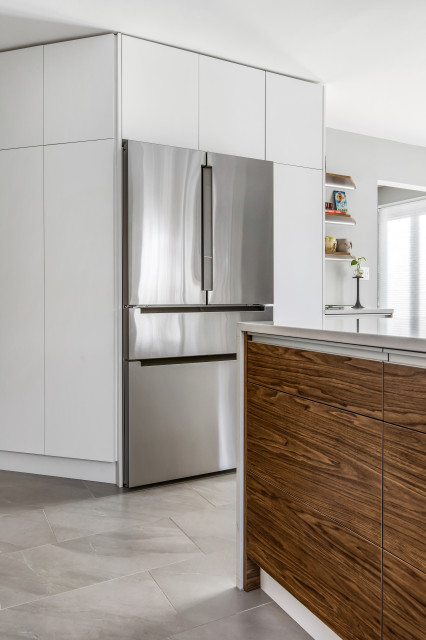 Warm Continuous Grain contemporaneo-cocina