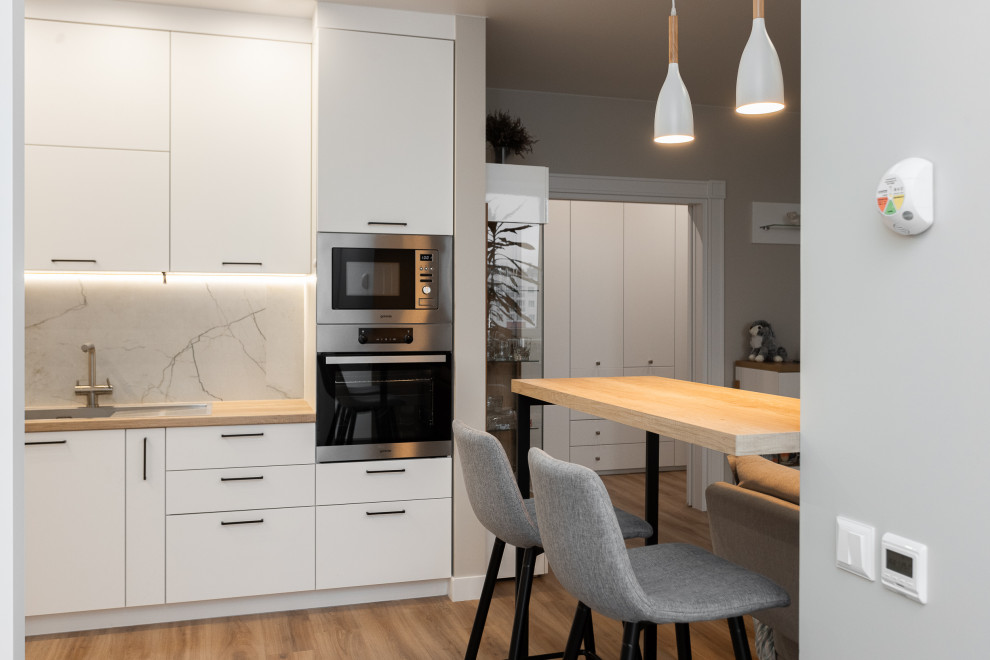 Кухня в современном стиле по ул. Крымский проезд