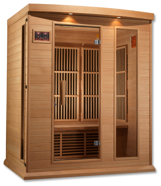 Maxxus 3 Person Low EMF Far Infrared Carbon Heater Sauna