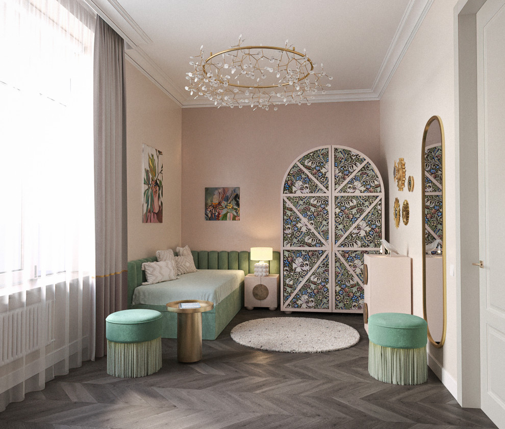 Детская комната для юной леди, ЖК Суббота, Москва