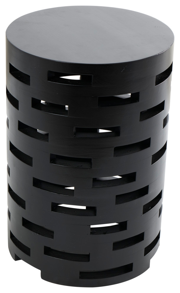 Modern Black Wood Accent Table 563515 Modern Side Tables And End