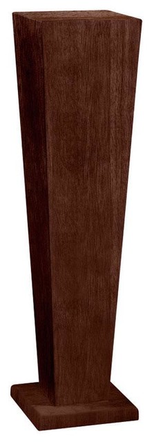 Wood Tapered Pedestal