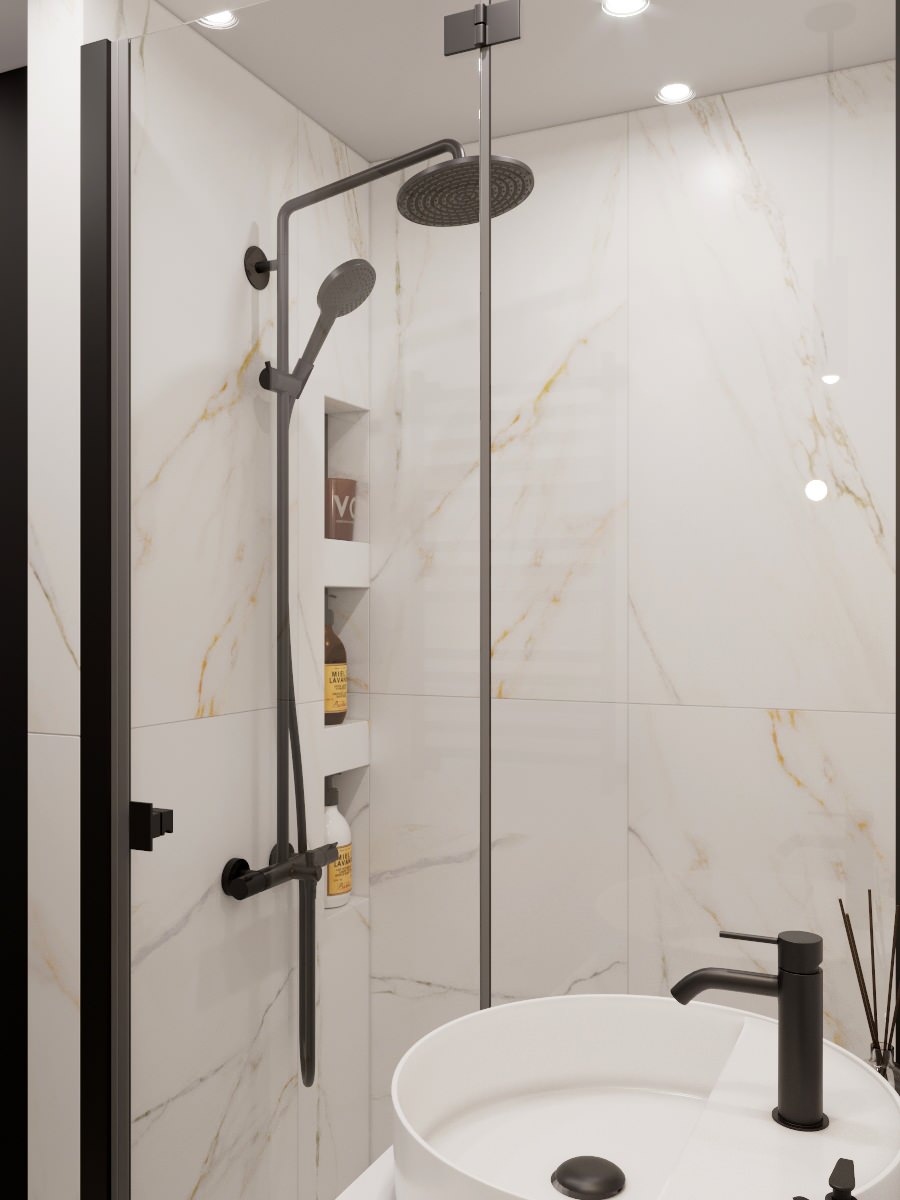 Квартира 43 метра в современном стиле