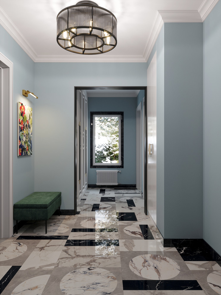 Эскизный проект прихожей и гостевого санузла