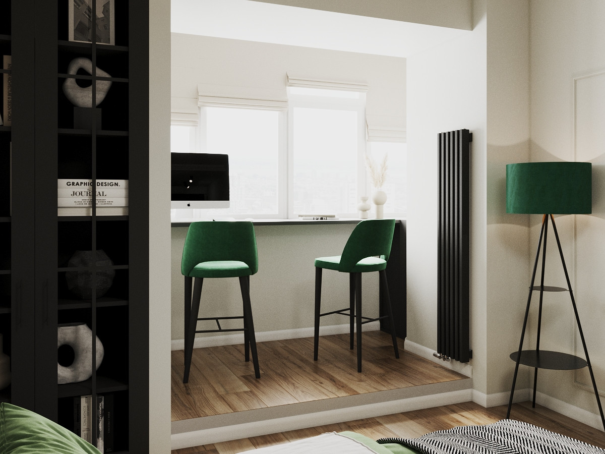 Дизайн интерьера трехкомнатной квартиры "Квартира в стиле современная классика"