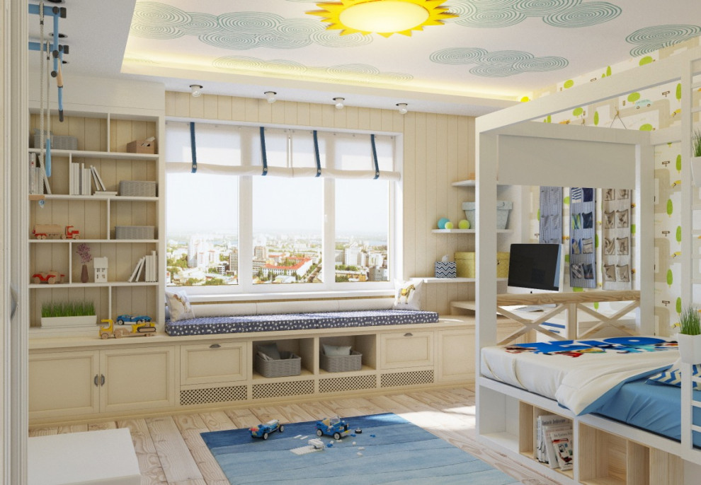 Детская для мальчика в морском стиле