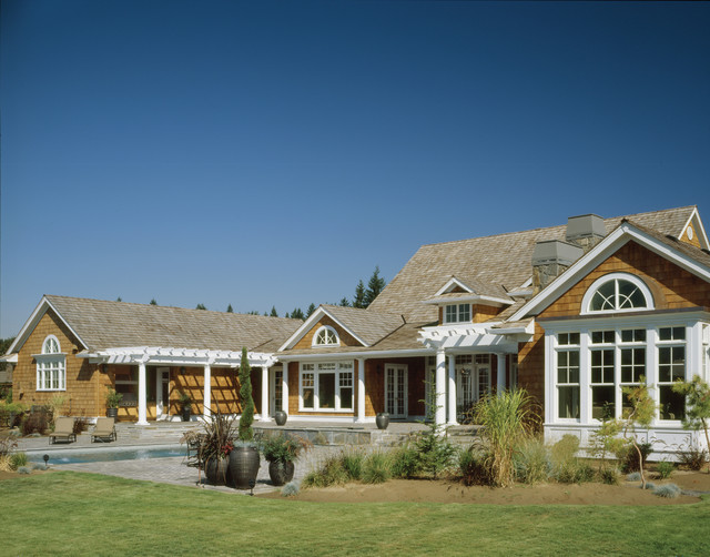 Shingle Dream Home traditional-exterior