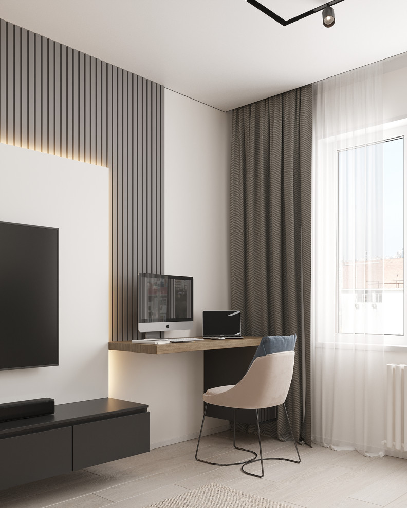 Современный интерьер в ЖК «Znak», Ижевск, 73 кв. м2