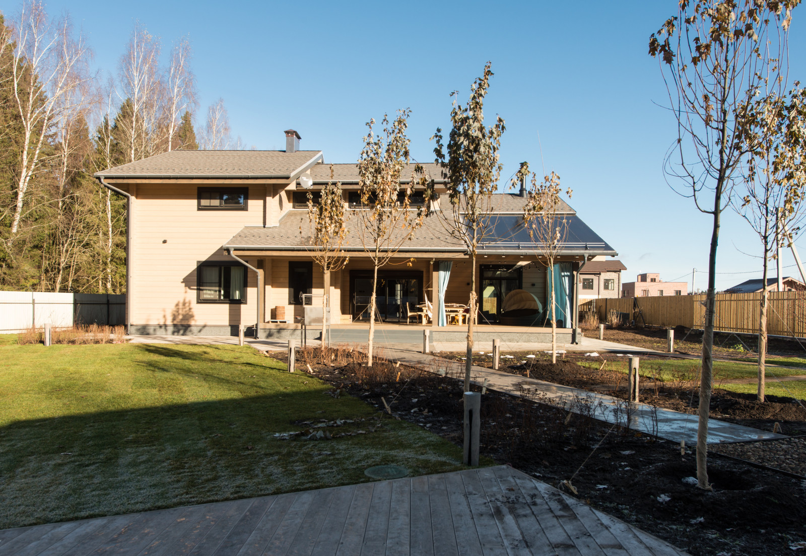 Загородный дом, Экстерьер, 280 кв.м.