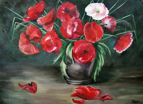 Живопись в интерьере (автор О. Никонорова)