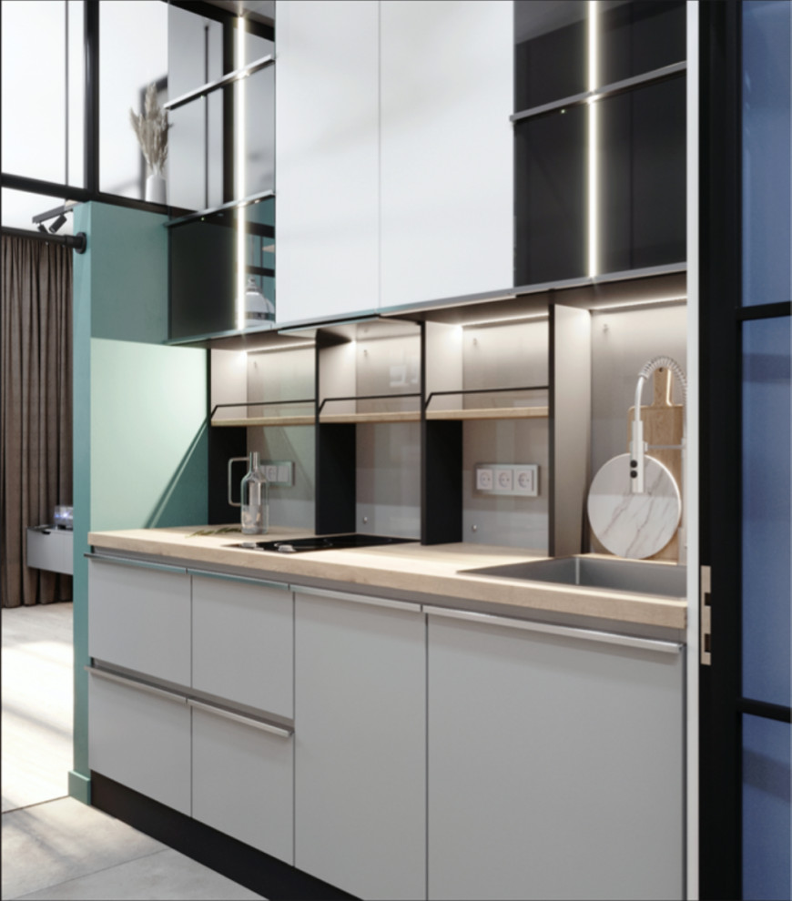 Дизайн проект квартиры для холостяка