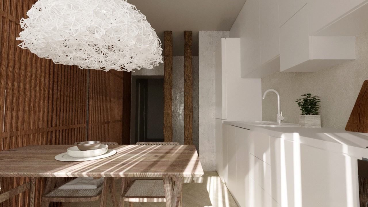 Квартира с нотами аутентичности